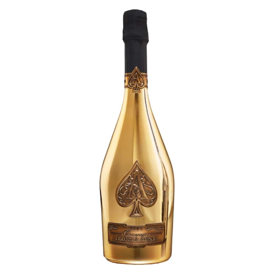 あ*ん様 Armand de Brignac ゴールドシャンパン 750ml Armand de Brignac Ace of Spades Brut Gold Champagne 75cl Velvet