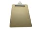 image 5 of Pack of 12 A4 MDF Wooden Clipboards, with Butterfly Clip - Wood Hard Board Office