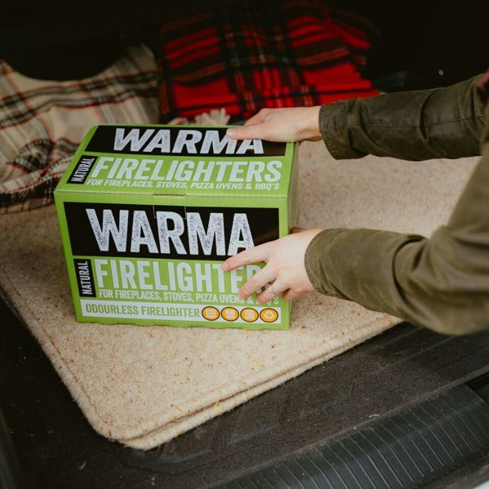 image 1 of Warma Natural Eco Wood Wool Firelighters - 200 Pieces