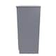 image 3 of Trent 4 Drawer Midi Chest of Drawers in Dusk Grey (Ready Assembled) | Grey | Dusk Grey