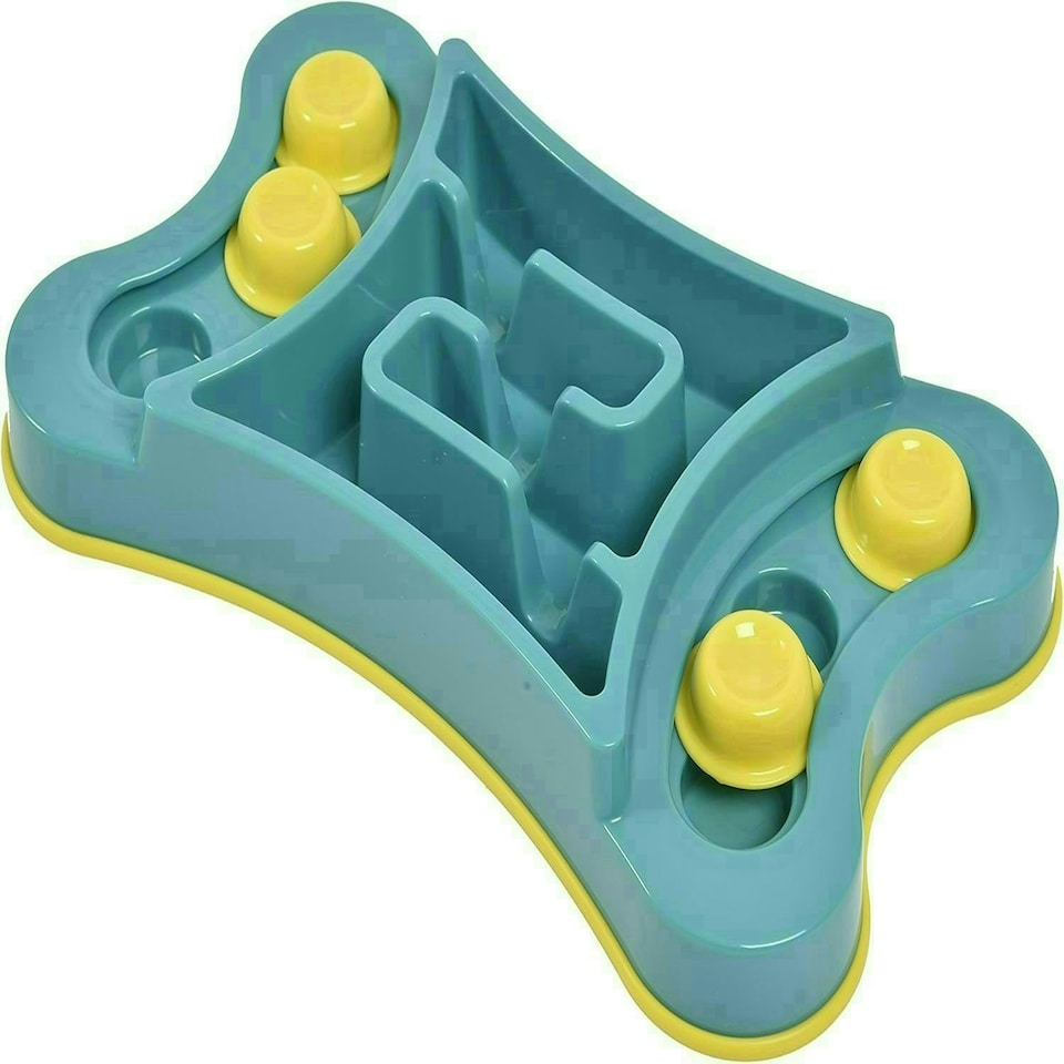 image 1 of K9 Pursuits Maze Slider 2-in-1 Anti-Gobble Feeder and Interactive Game