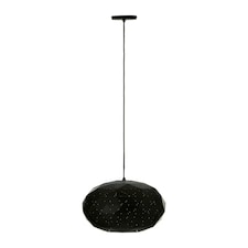 Interiors by Premier Small Black and Copper Pendant Light