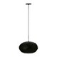 image 1 of Interiors by Premier Small Black and Copper Pendant Light