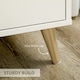 image 5 of HOMCOM Free Standing Sideboard Storage Cabinet, Accent Cupboard with Drawer