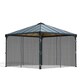 image 1 of Net Curtain set for Square Gazebo 4X - L436 x W436 x H217 cm (Gazebo Not Included)