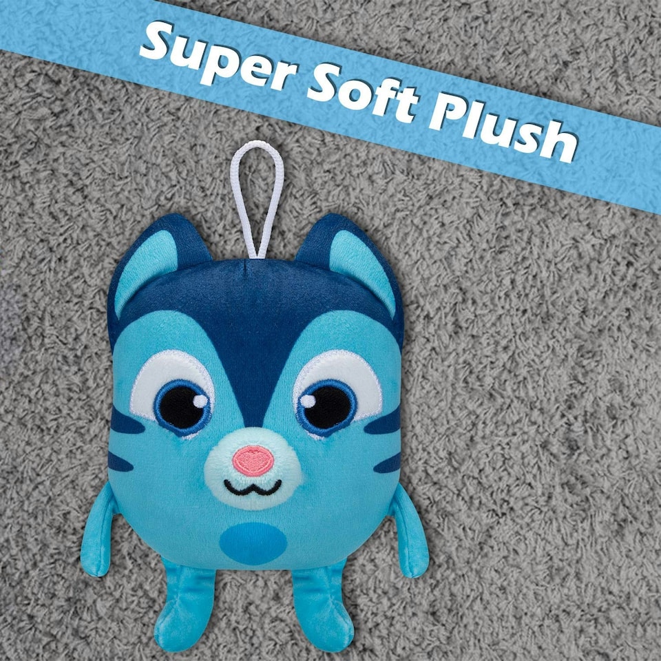 image 1 of Jet Pinata Smashlings Soft Toy Cute Plushie Huggable Cuddly 15cm Blue