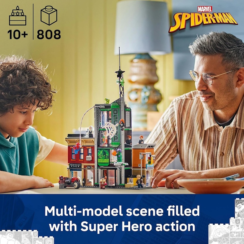image 1 of LEGO 76324 Super Heroes Marvel Spider-Man Vs. Oscorp