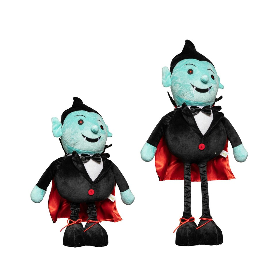 image 1 of 61cm Drac Halloween Standing Decoration with Extendable Legs