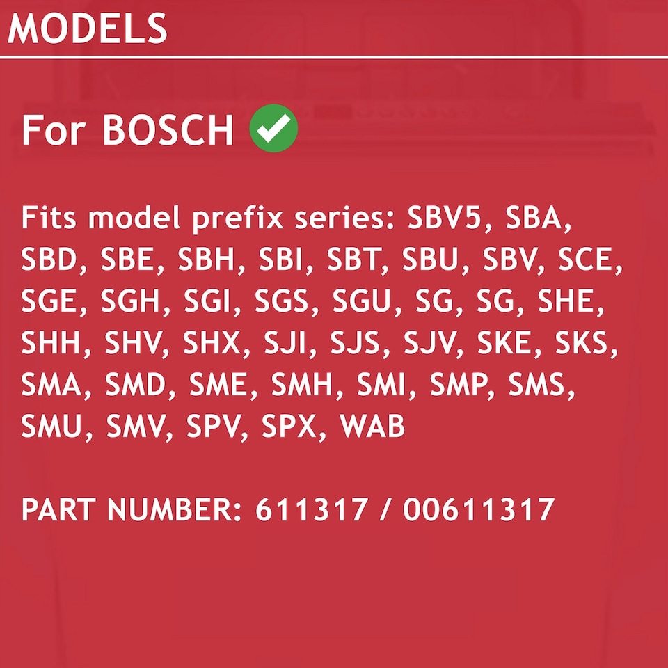 image 1 of SPARES2GO Flow Meter Air Break Contact Reed Switch Sensor for Bosch Dishwasher