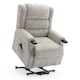 image 1 of Ashfield Electric Fabric Single Motor Rise Recliner Mobility Chair (Cream)