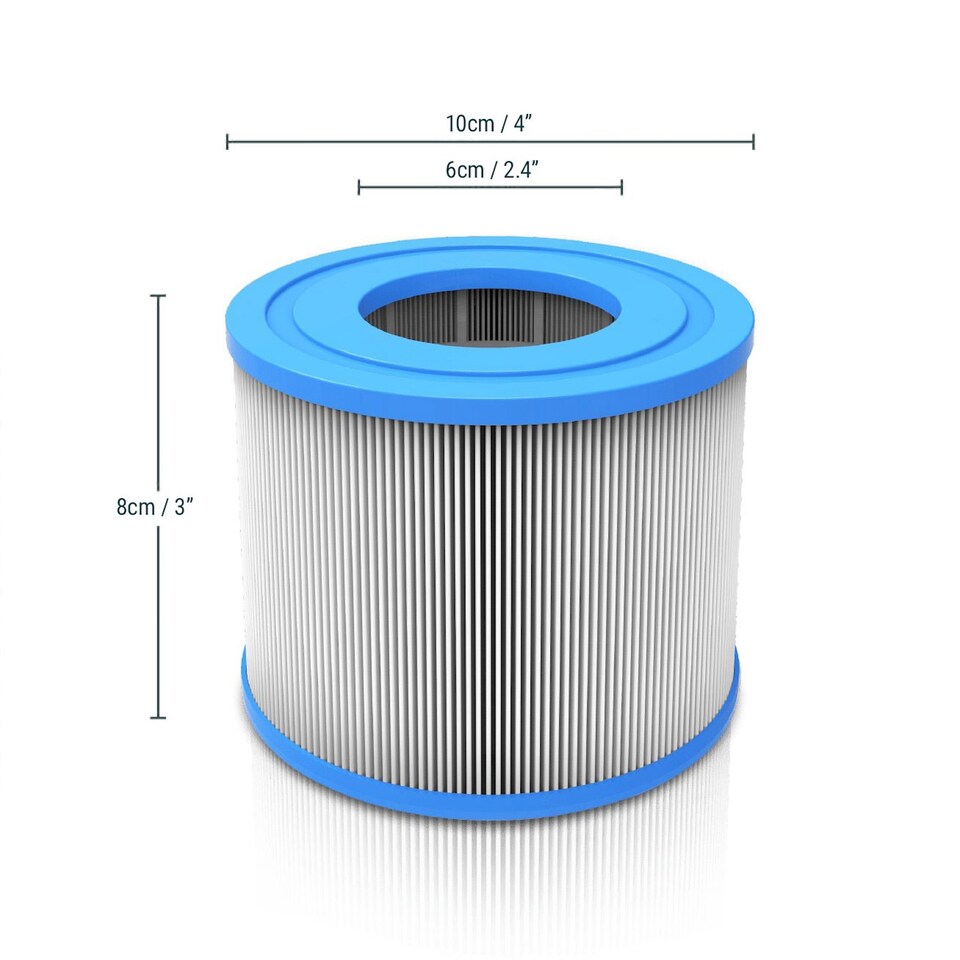 image 1 of Wave Hot Tub Replacement Filter, Cartridge/Non-Threaded, 48 Pack