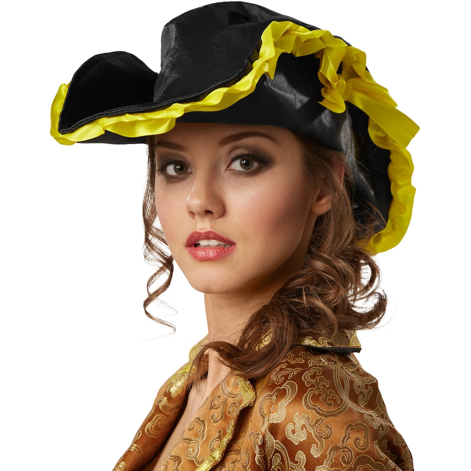 image 1 of Corsair lady costume | Yellow | black/yellow | 1