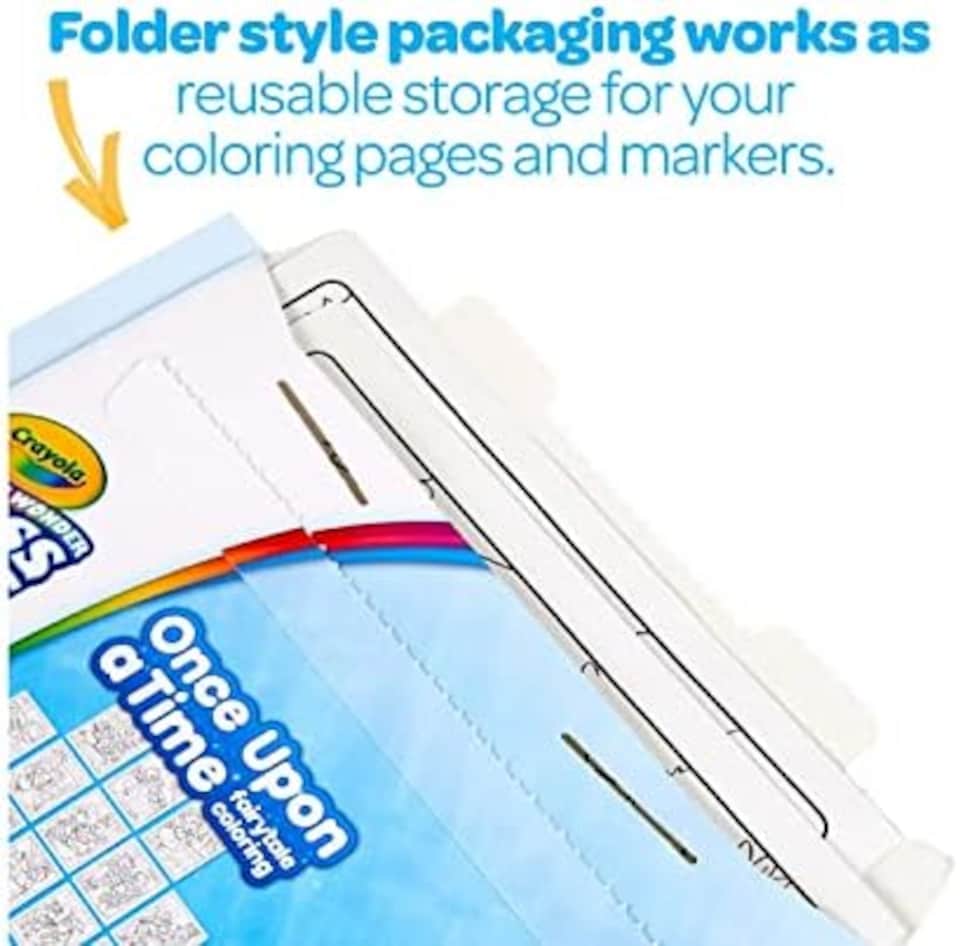 image 1 of Crayola Color Wonder Fairytales Colouring Set