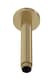 image 1 of Balterley Round Ceiling Mount Shower Arm | Copper | Brushed Brass | 1