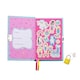 image 3 of Floss & Rock Children's Lockable Secret Diary Notebook - Rainbow Fairy