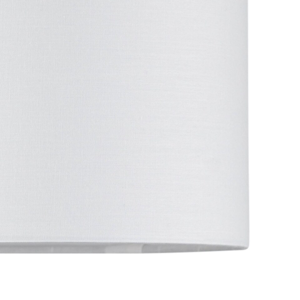 image 1 of Ivory Textured Cotton 17cm Table Lamp Shade | Cream | Small | 1