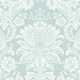 image 2 of Transform Peel & Stick Large Damask Duck Egg Self-Adhesive Wallpaper Blue | Duck Egg