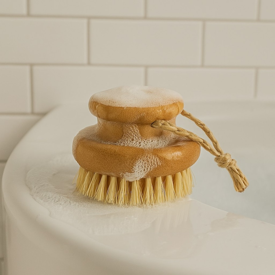 image 1 of Bamboo Body Brush – Exfoliating & Revitalising