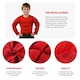 image 2 of Childs Red Muscle Chest Red | M