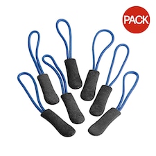 Quadra SLX Zip Pulls (Pack of 10) - Royal Blue - One Size