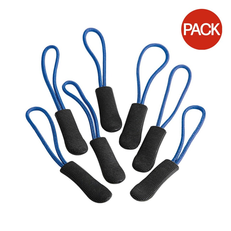 image 1 of Quadra SLX Zip Pulls (Pack of 10) - Royal Blue - One Size