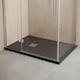 image 4 of Balterley Premium Slimline Rectangular Shower Tray | Black | Black Slate | 1