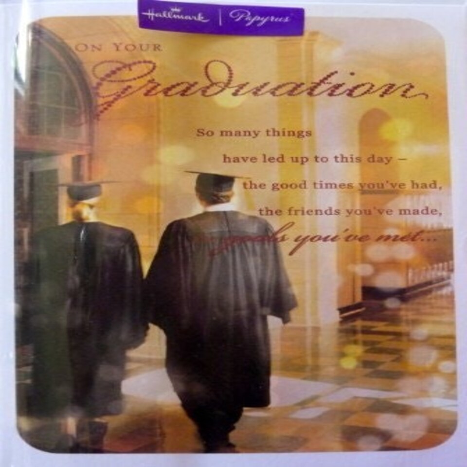 image 1 of Graduation Lovely Verse New Hallmark Card
