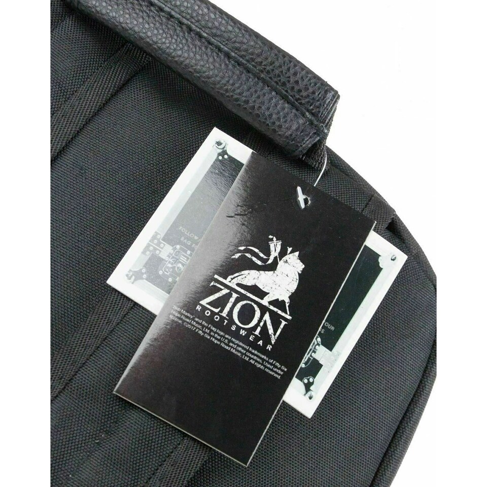 image 1 of Rock Sax Roots Rock Bob Marley Backpack - Black - One Size