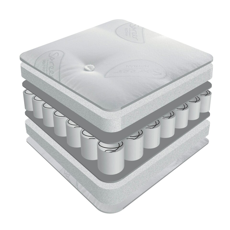 image 1 of Sareer Kids Aspire Pocket Sprung Mattress 3FT White | Single