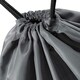 image 2 of Bagbase Budget Drawstring Bag - Graphite - One Size Black | One Size