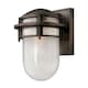 image 1 of Reef 1 Light Small Outdoor Wall Lantern Victorian Bronze IP44, E27