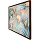 image 3 of Pink tropical flowers (Picture Frame) Grey | M