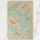 image 2 of 12 Piece Placemat And Coaster Set With Designer Artwork And Wood Bottom