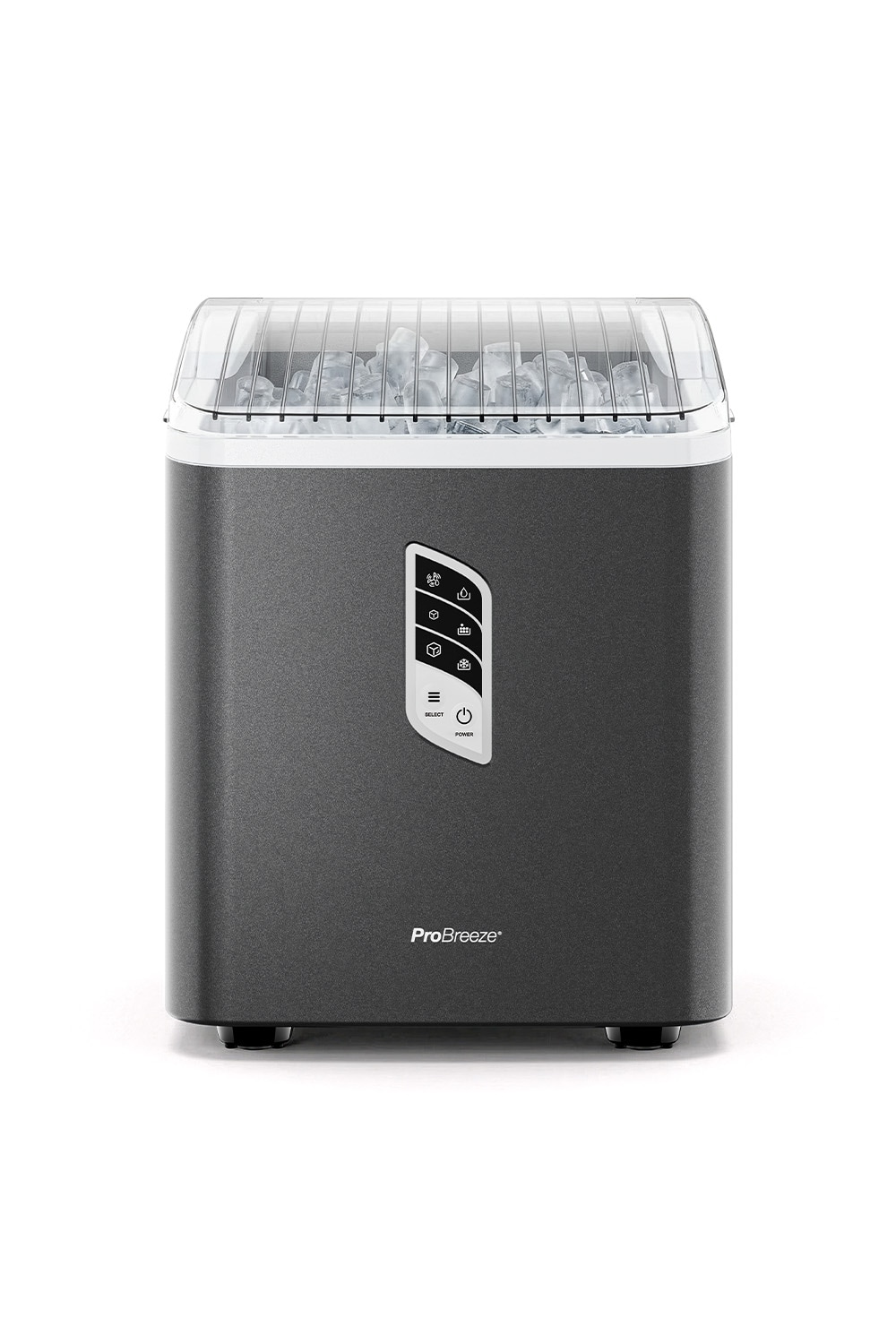 Pro Breeze Countertop Ice Cube Maker - Grey