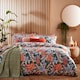 image 1 of Furn Cypressa Mosaic Reversible Duvet Cover Set | Green | Jade | King | 1