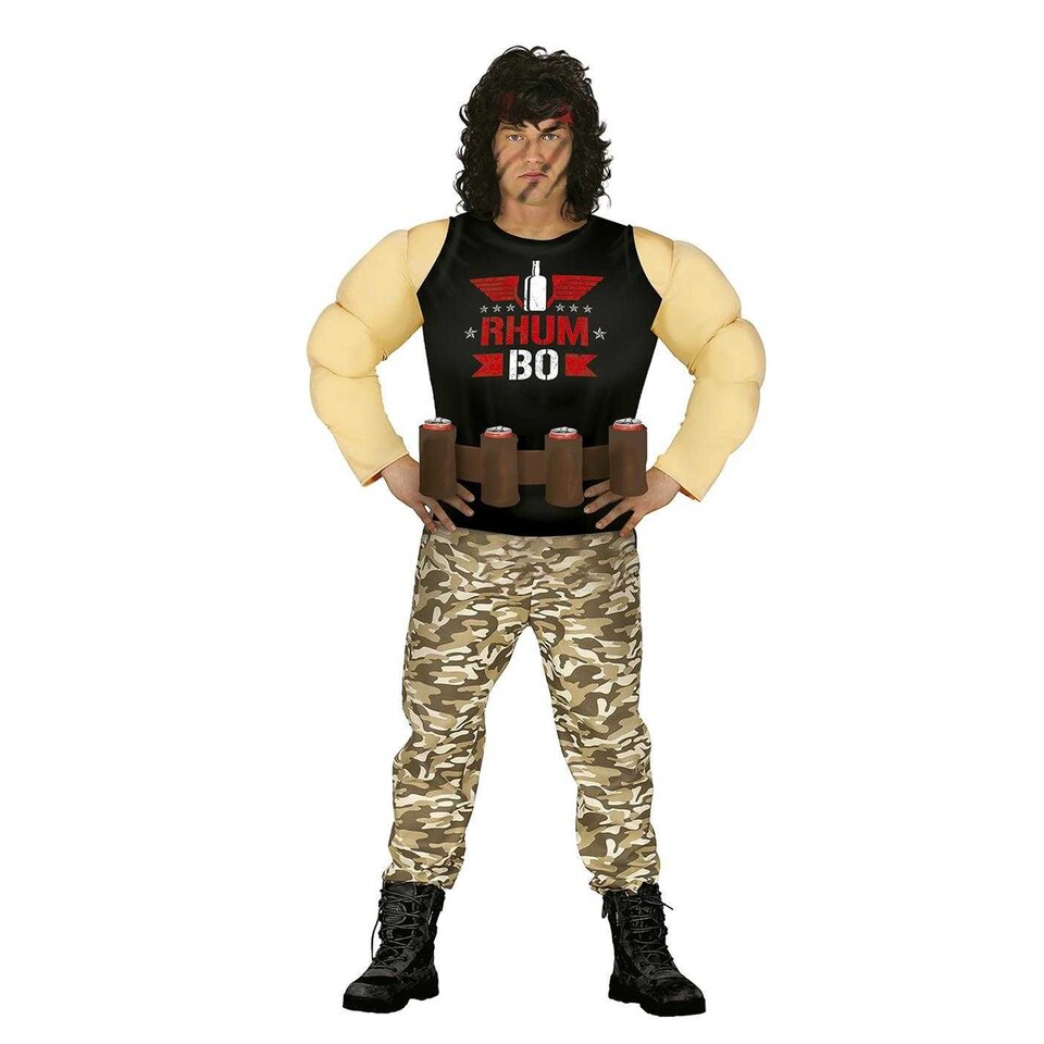 image 1 of Fiestas Guirca Mens Rhum Bo Costume | Brown | Brown/Black | L | 1