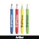 image 1 of Artline Decroite Brush Markers Tropical Colours 4 Pack