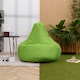 image 5 of Icon Dalton High Back Adult Gaming Indoor Outdoor Bean Bag Chair, Lime