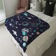 image 4 of Space Galaxy constellation (Blanket)