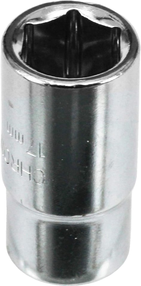image 1 of SPARES2GO Extendable Wheel Nut Socket Wrench 17mm 19mm Brace Breaker Power Bar 1/2" dr