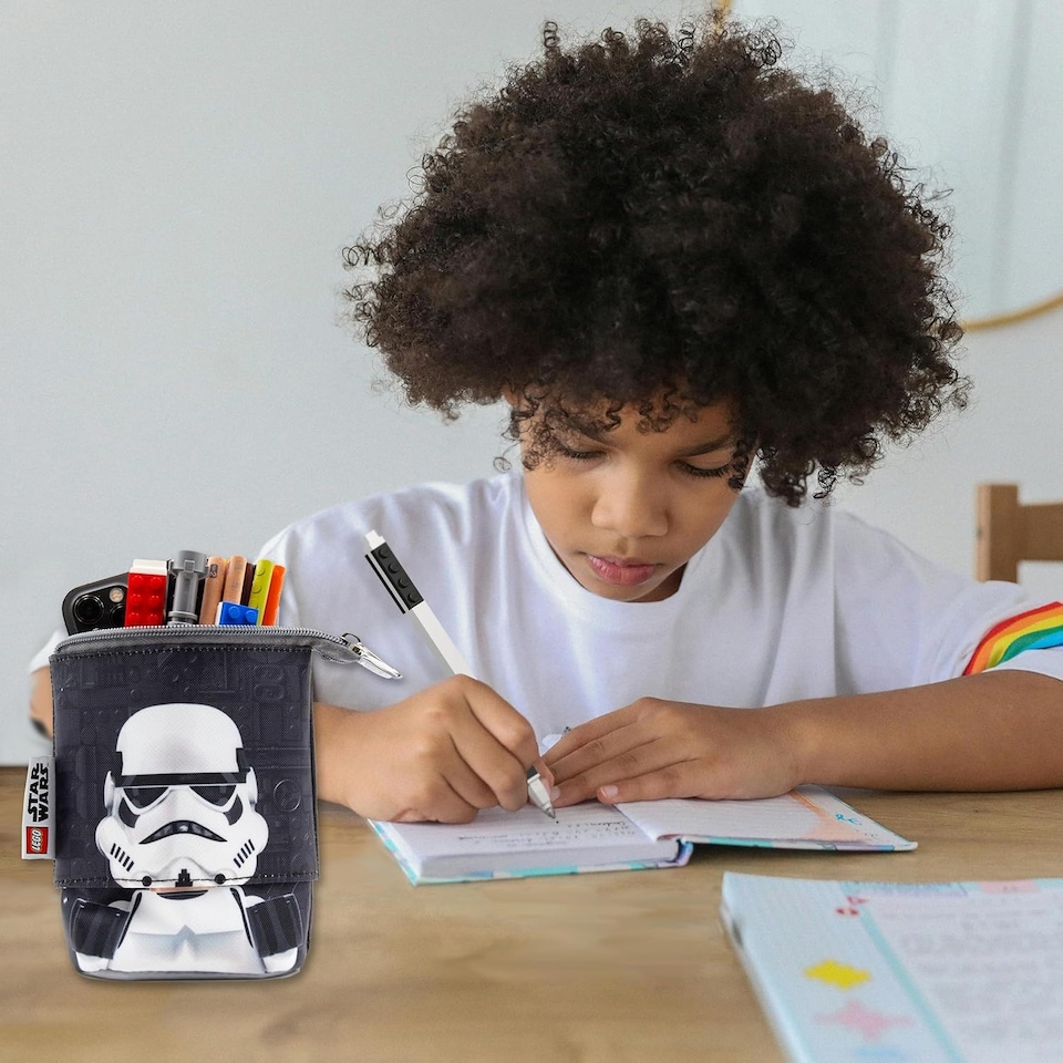 image 1 of Pop Up Pencil Case - Stormtrooper & Han Solo