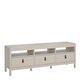 image 1 of Barcelona TV Unit 3 Drawers in Cashmere Cream
