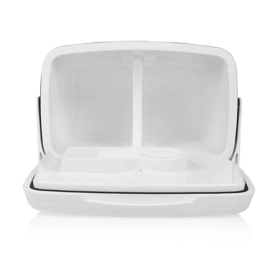 image 1 of Thermoelectric Cooler Box - 29L Electric Cool Box - 12V 230V USB Powered - Cooling and Warming Function - Portable Camping and Car Cooler