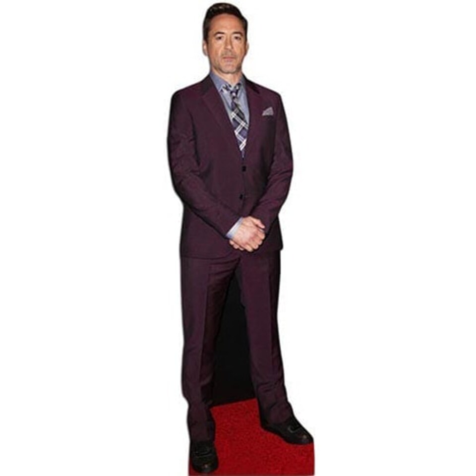 Robert Downey Jr Lifesize Cardboard Cutout - 182 cm