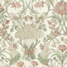Fine Decor Woodland Cream Wallpaper Paste The Paper Washable Kids Room Bedroom