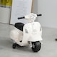 image 8 of HOMCOM Vespa Licensed 6V Kids Electric Motorbike Ride On Motorcycle  Battery Powered for 18-36 Months with Horn Light White