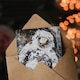image 3 of Greeting Card Astronaut Space Walk Black Gold Grunge Design Birthday