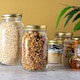 image 7 of Bormioli Rocco Quattro Stagioni Glass Storage Jars - 500ml - Pack of 3