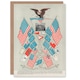 image 1 of Vintage 1901 Art Card Flags of the American Union