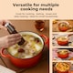 image 7 of Toque Cast Iron Enameled Dutch Oven Pot Casserole Dish with Lid Non-Stick